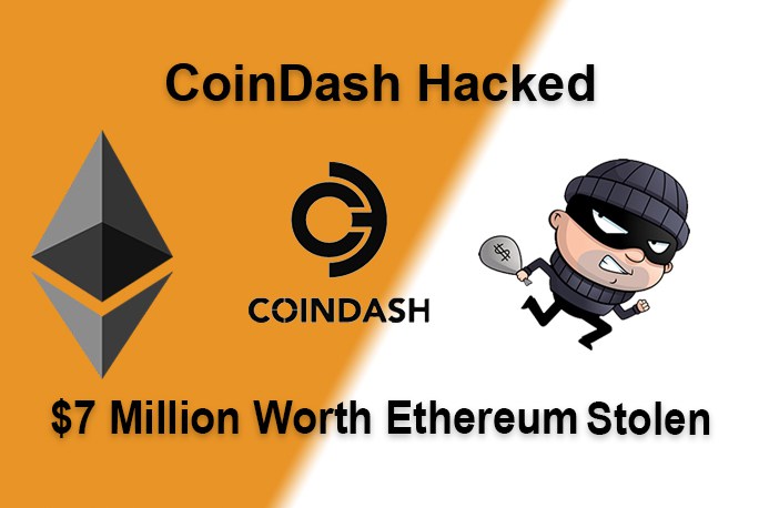 $7 Million Worth of Ethereum Stolen During CoinDash ICO