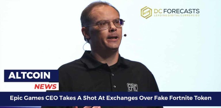 Epic Games CEO Takes A Shot At Exchanges Over Fake Fortnite Token